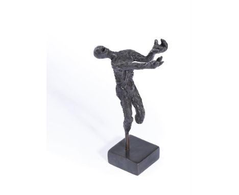 ANGELA CONNER (BRITISH B. 1935) REACHING MAN, YALTA SERIES  Bronze  18cm (7in.) High inc. base Provenance: Direct from the ar