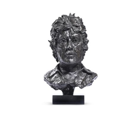 ANGELA CONNER (BRITISH B. 1935) SIR TOM STOPPARD    Bronze  Signed, dated 2004 and numbered 4/8  47cm (18½in.) High exc. base