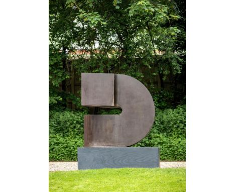 CLEMENT MEADMORE (AUSTRALIAN 1929-2005) UNTITLED Cor-ten steel  156 x 156cm (61¼ x 61¼ in.)  Executed in 1966. Provenance: Ah