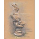 ANGELA CONNER (BRITISH B. 1935), PEBBLE WATER FEATURE