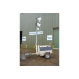 Terex Amida AL4050D-4MH Kubota Diesel Powered Trailer Mounted Lighting Tower