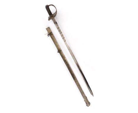 Sabre d'apparat du colonel Alexander Churchill (mort en 1914), par Henry Wilkinson Pall Mall London by appointment. monogramm