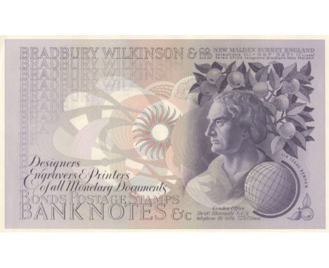TWO DOUBLE SIDED BRADBURY WILKINSON  COMPANY LIMITED ADVERTISING BANKNOTES