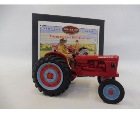 A Britains Vintage Farm: David Brown 900 tractor.