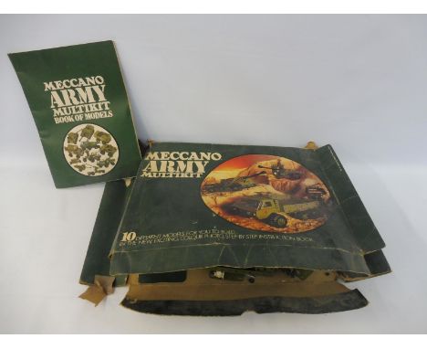 A Meccano Army Multi-kit, boxed and unchecked. 