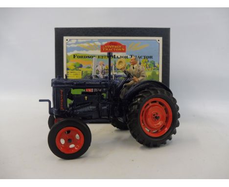 A Britains Vintage Farm: Fordson E27N Major tractor. 