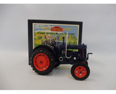 A Britains Vintage Farm: Fordson E27N Major tractor. 
