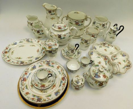Royal Worcester tea &amp; coffee wares, early 20th Century