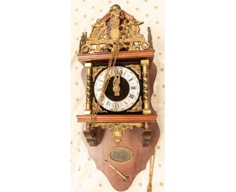 Mid 20th Century Tempus Fugit German wall clock