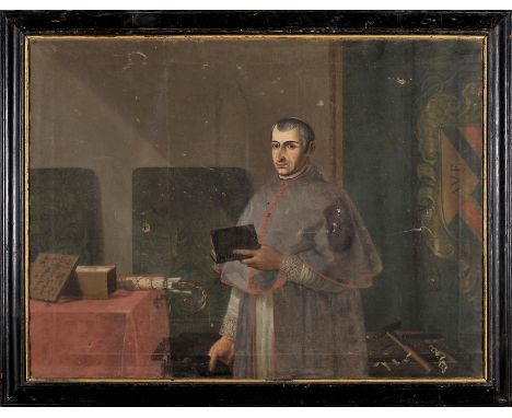 Portrait of D. Afonso Furtado de Mendonça - c. 1561-1630 - Rector of the University of Coimbra (1597), Bishop of Guarda, Bish