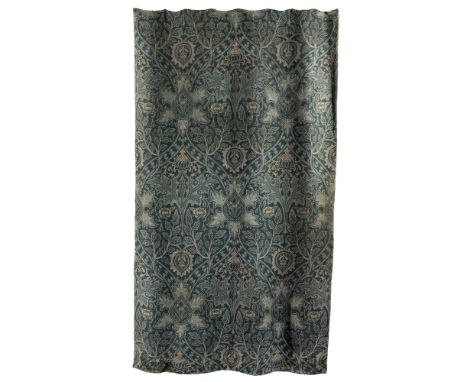 A LENGTH OF ARTS AND CRAFTS 'ISPAHAN' PATTERN FURNISHING FABRIC, MORRIS &amp; CO., MERTON ABBEY, CIRCA 1890 designed by John 