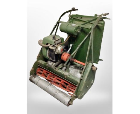 An Atco petrol garden mower/roller 