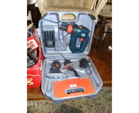A Black and Decker Quattro Combo, PWO according to owner, and a Box of Assorted Tools (2). €30-50