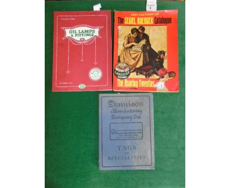 (Trade Catalogues) A 1970 Reprint of 1927 Edition of The Sears, Roebuck Catalogue, edited by Alan Mirken. (Bounty Books, 1970