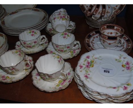 Two Part Tea Service, one decorated with pink flowers. €30-50