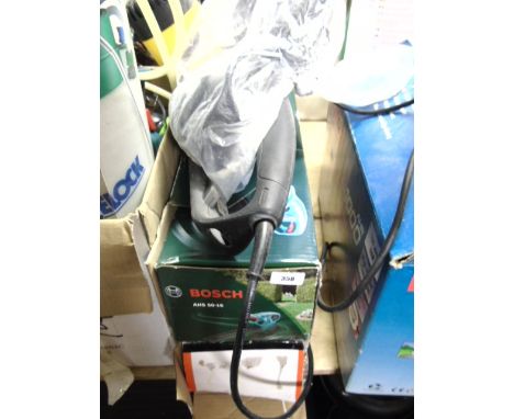 A Florabest Electric Chainsaw, a Bosch Electric Hedgetrimmer and a Black & Decker Hedgetrimmer, (3). €60-80