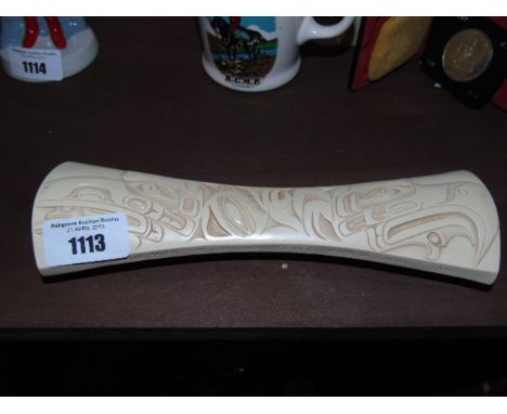 A Commemorative Commonwealth Games Ivorine Baton, 'The Queens Baton, 1994 Commonwealth Games in Victoria Canada'. €40-60