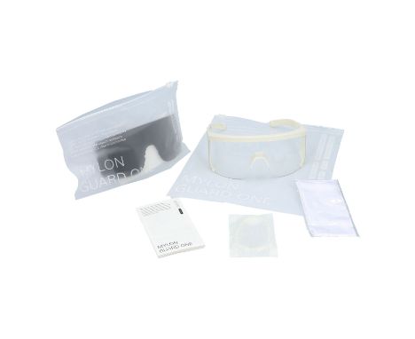 MYLON Brille "GUARD ONE DUO SET", akt. NP.: 299,-€. Multifunktionale Mehrwegschutzbrille aus MYLON® , sehr leicht, belastbar 