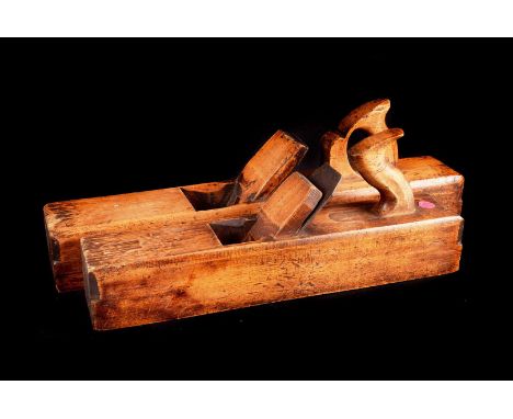 A collection of tools,  mostley wooden moulding planes, some by Wm Marples and Sons, two Stanley planes, and others (a quanit
