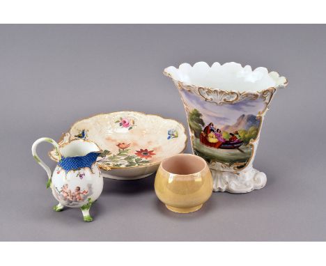 A mixed lot of 19th century Spode and later ceramics, including, Copeland Spode's Tower bowl, four Copelands china tea bowls 