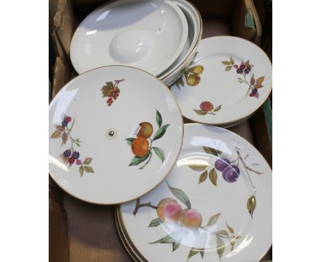 A large quantity of Royal Worcester 'Evesham' oven-to-table ware (3).