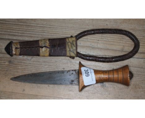 A 19th century Sudanese "arm dagger" 
