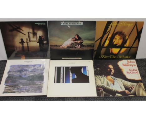 John Martyn/Beverly Martyn - six LPs comprising; Bless the Weather, So Far So Good, Grace & Danger, Sapphire, Stormbringer! &