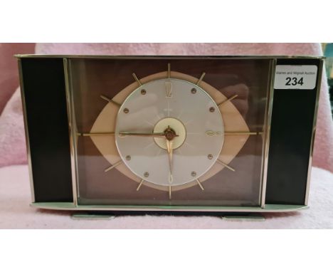 A mid 20th century Metamec "Atomic Eye" mantle clock 