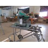 Hitachi mod. C15FB, 15" Miter Saw  w/ Utility Cart