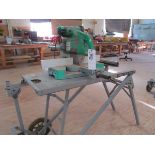 Hitachi mod. C10FS, 10" Compound Miter Saw w/ Utility Cart