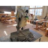 Hitachi mod. C15FB, 15" Miter Saw  w/ Utility Cart