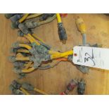 (Lot) Pigtail 3-Way Extension Cords