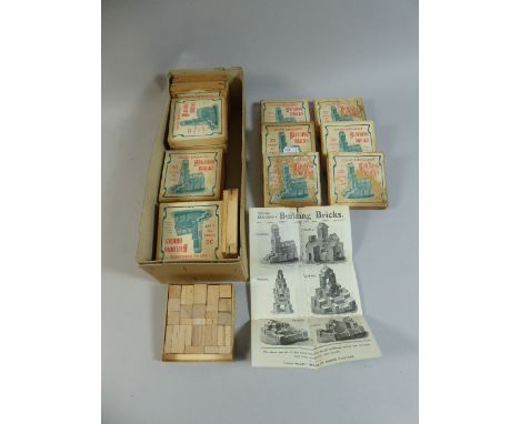 A Set of Twenty Packs of Chad Valley Young England's Building Bricks 