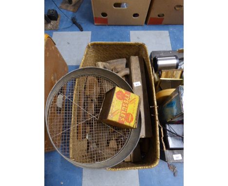 A Box of Moulding Planes, Jack Planes and Other Tools