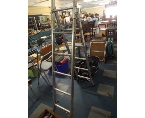 An Aluminium Step Ladder
