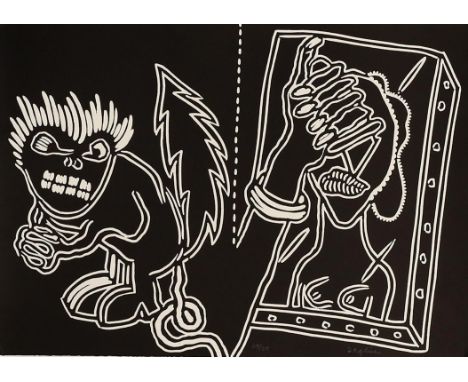 Peter William Daglish (British, 1930-2016), limited edition woodcut print from Chelsea School of Art printmaking folio, signe