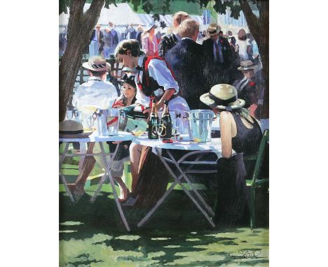 Sherree Valentine Daines, 'Shared Memories II', limited edition print, canvas on board, signed and number 21/195 lower right,