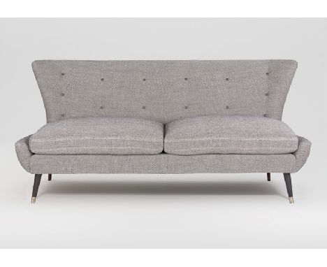 The Dan sofa is an elegant, fashionable and designer sofa featuring a stylish Scandinavian inspired shape, dressed in Belgian