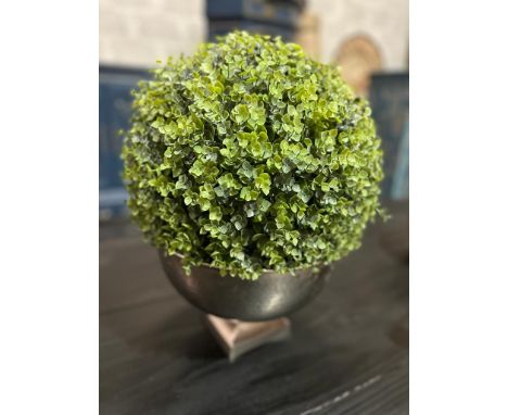 A Decorative Hammered Punch Bowl Large Decorative Bowl With Faux Plant It's A Sure Way Of Adding A Touch Of Sophistication To