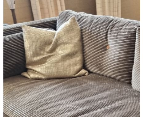 2 x Design By Amara Snake Textured Velvet Cushions.  Add A Touch Of Opulence To Your Living Space With The Luxurious Cushions