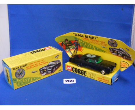 A Corgi 268 Green Hornets Black Beauty boxed, mint condition.