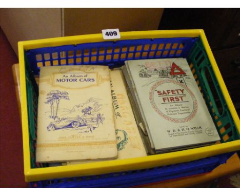 A large collection of vintage cigarette card albums (approx. 30).   