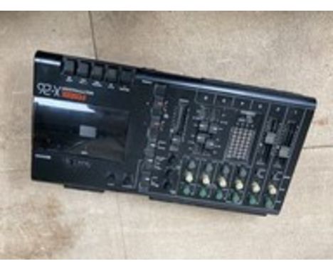 A Fostex Multitracker X-26 tape multitrack recorder 
