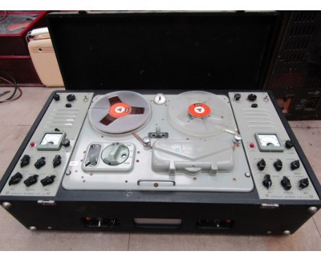 A Vortexion Recorder type C.B.L reel to reel tape recorder