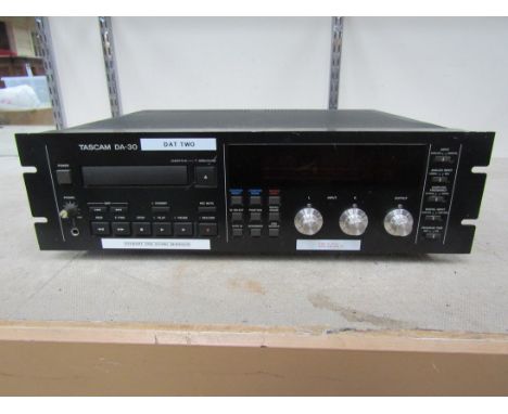 A Tascam DA-30 DAT Two digital recorder