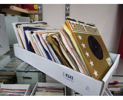Approximately 100 Motown 7" singles including The Velvettes, Stevie Wonder, Michael Jackson, The Supremes etc, ranging from G