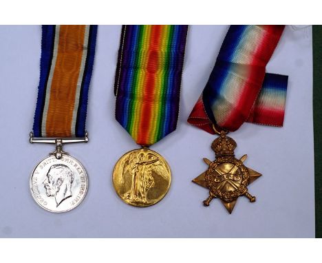 A WWI 1914-15 Star medal to 12797 L CPL F.W Tinley LINC R