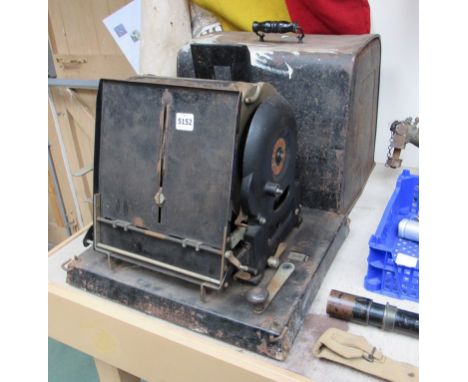 An Ellams D10 Rotary Duplicator reputedly used for reproducing propogranda leaflets during the war