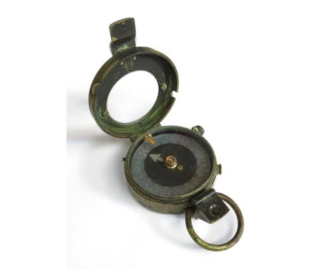 A WWI era marching compass GEC No.B 328584