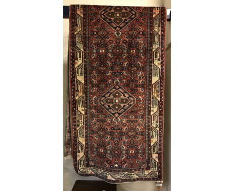 FINE NORTH WEST PERSIAN MALAYER RUNNER 300CM X 85CM